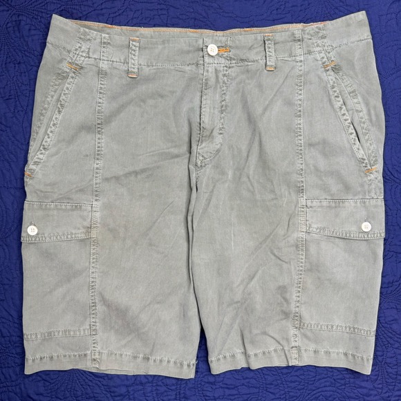 Tommy Bahama Other - Tommy Bahama‎ RELAX Cargo Shorts Mens 38" Waist OD Green Cotton Blend Casualt